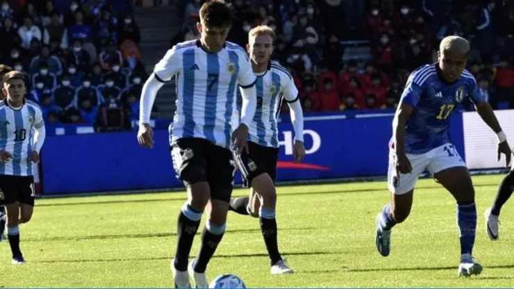 Pablo Solari es una de las figuras de la Sub 23 argentina