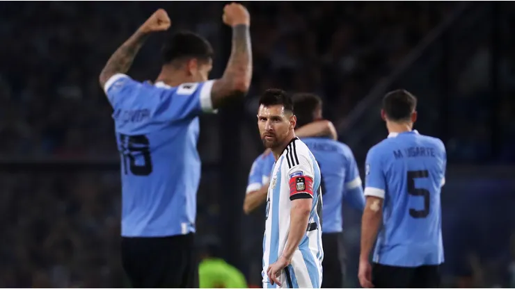 Uruguay le quitó el invicto a Argentina en Eliminatorias.