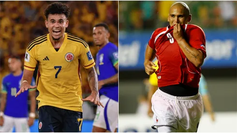 Luis Díaz y Humberto Suazo, dos que saben de hacerle goles a Brasil.