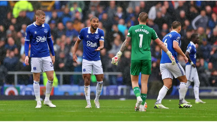 Everton podría quedar al borde del descenso en esta Premier League 2023-24.