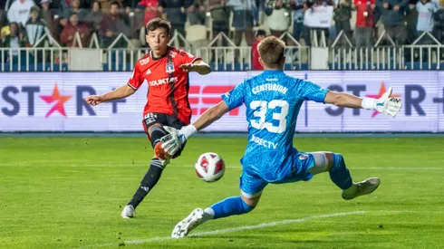Leandro Hernández tuvo su gran estreno en Colo Colo.