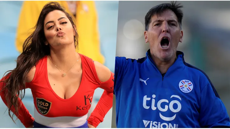 Larissa Riquelme recordó lo que fue el paso de Berizzo por Paraguay.