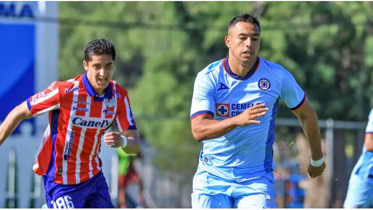 Morales no pudo marcar diferencias en la Sub 23 del Cruz Azul.