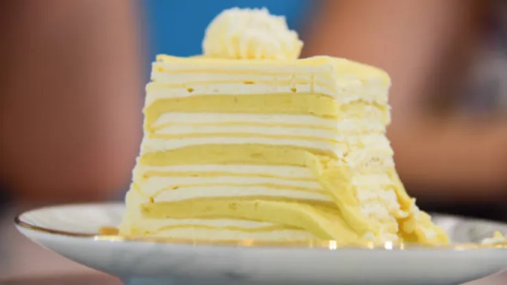 Receta torta panqueque naranja.