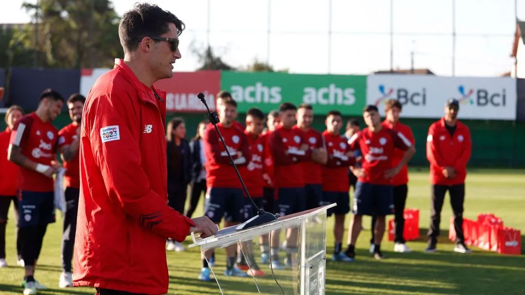 Esteban Grimalt habló en Juan Pinto Durán | La Roja