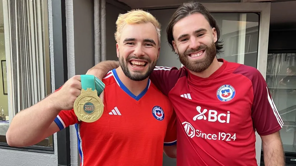 Nervi y Brereton compartieron en Juan Pinto Durán | La Roja