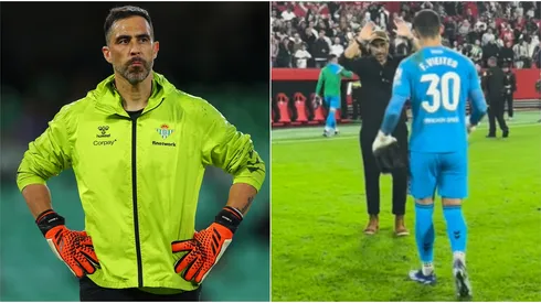 Claudio Bravo tuvo hermoso gesto con Fran Vieites en el Betis.