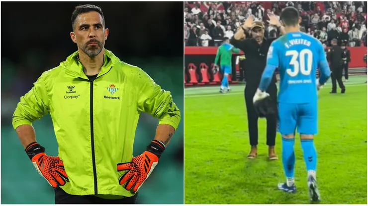 Claudio Bravo tuvo hermoso gesto con Fran Vieites en el Betis.