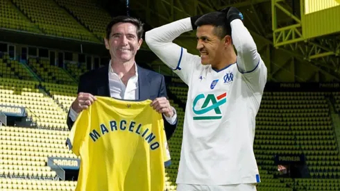 Marcelino recordó la salida de Alexis Sánchez mientras él era técnico del Marsella.