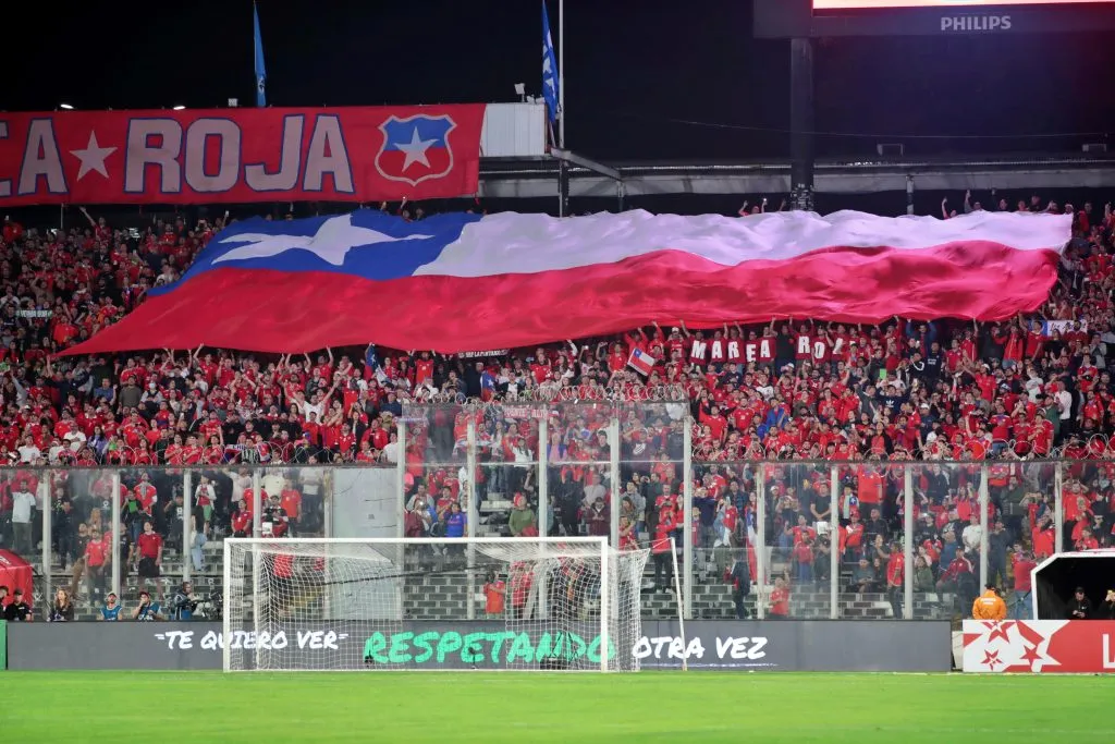 La ANFP no quiere más castigos contra la selección chilena por los cánticos de sus hinchas. | Foto: Photosport. 