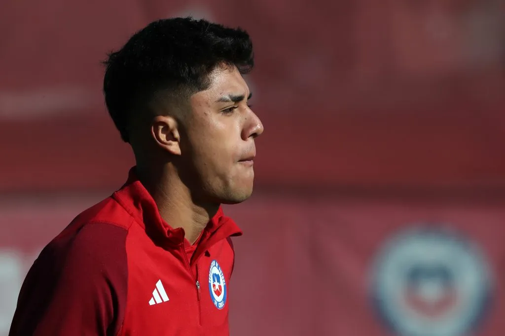 Damián Pizarro entrena desde el lunes con la selección chilena. Foto: Jonnathan Oyarzun/Photosport