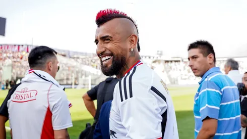 Arturo Vidal ha estado visitando a Colo Colo durante su rehabilitación.