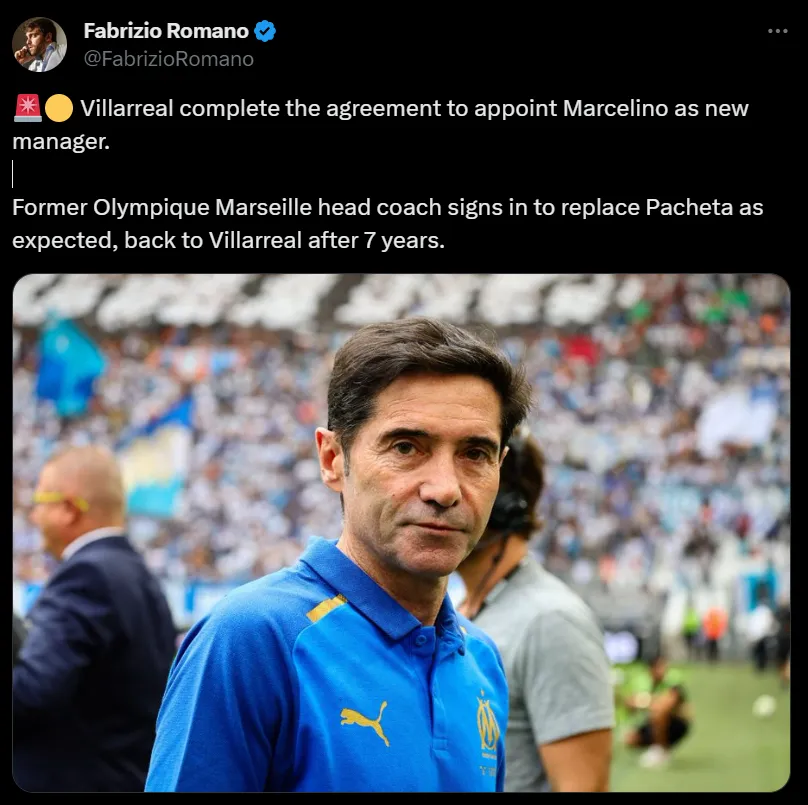 La información de Fabrizio Romano. (Captura Twitter).