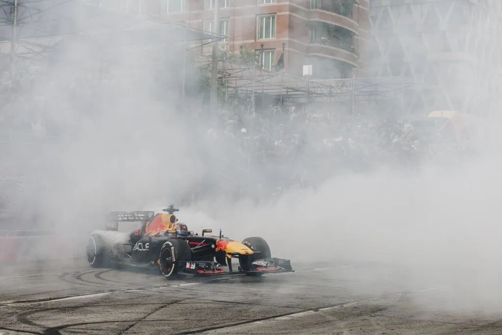 El RB7 atrajo todas las miradas del magno evento de Red Bull Racing. (Foto: Red Bull Chile)