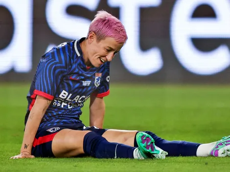 Rapinoe se rompe tendón de Aquiles en su partido de despedida