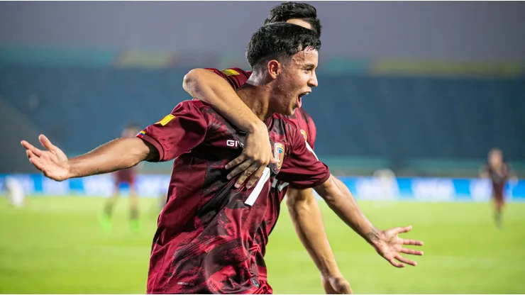 Leenhan Romero anotó "doblete" en debut de Venezuela en Mundial Sub 17.