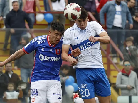 Marcelo Morales sonríe tras ser gran figura en la U contra la UC