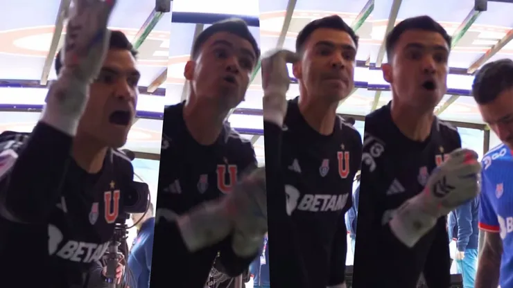 Toselli arengó a los jugadores de la U para salir a vencer a la UC. Y lo lograron.
