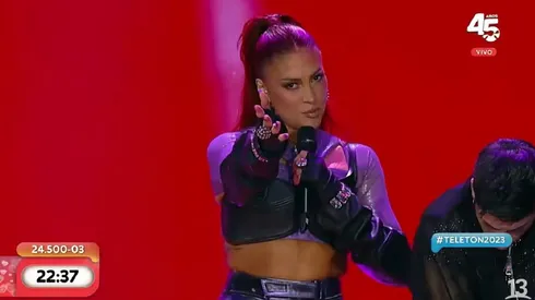 Así fue la aplaudida presentación de Karen Paola.