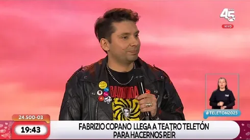 El humorista nacional se presentó en la gran jornada del humor.