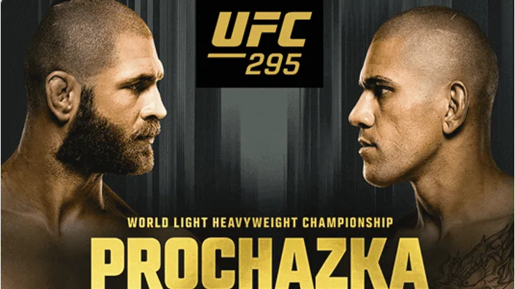 Jiří Procházka y Alex Pereira se miden en la estelar de UFC 295.