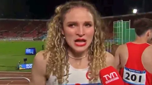 Martina Weil habló con TVN, pero esa entrevista no vio la luz.