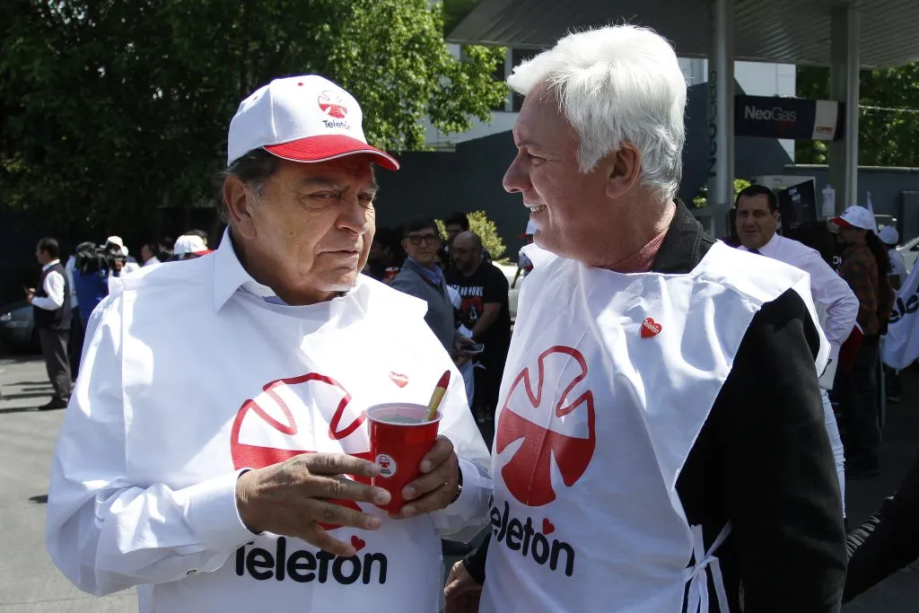 Don Francisco y Antonio Vodanovic vivieron aquel triste episodio de 1995. Imagen: Aton.