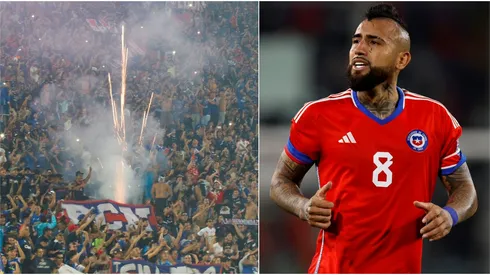 Arturo Vidal pide vuelta de elementos de animación al fútbol nacional.