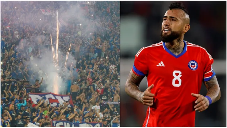 Arturo Vidal pide vuelta de elementos de animación al fútbol nacional.