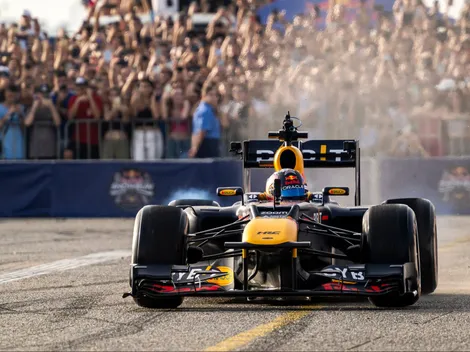 ¡Hoy puedes ver el RB7 de Red Bull Racing en Santiago!