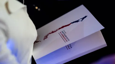 Ceremonia de presentación de la propuesta de nueva Constitución al Presidente Gabriel Boric