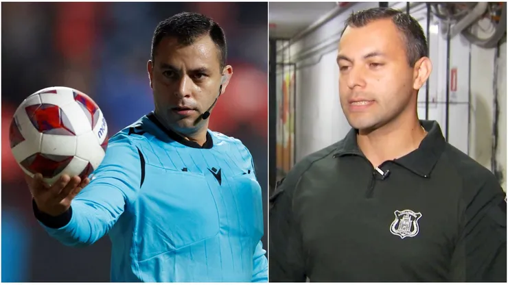 Diego Flores, cabo segundo de Gendarmería que vive su primer año como árbitro en Primera.