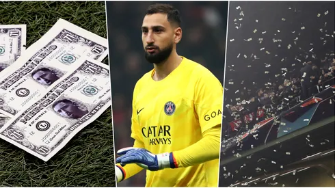 Billetes: hostil recibimiento a Gigio del AC Milan.