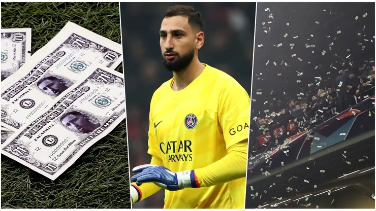 Billetes: hostil recibimiento a Gigio del AC Milan.
