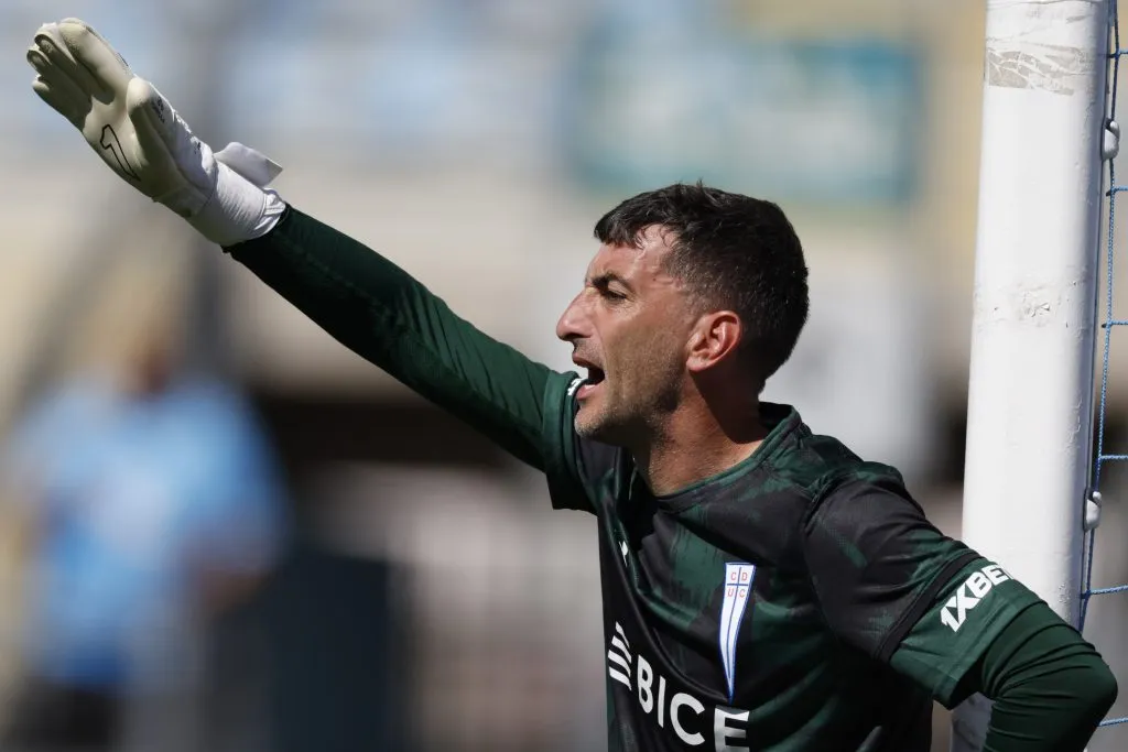 Nicolás Peranic no se mostró nada contento con el año 2023 que ha tenido el fútbol chileno. (Jorge Loyola/Photosport).