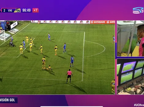 Polémica: el gol anulado a la U que les quitó el empate