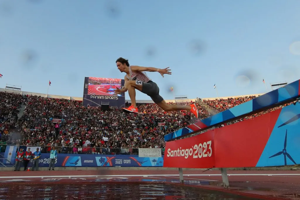 Los Juegos Panamericanos hacen cambiar el foco del uso del recinto en la comuna de Ñuñoa. (Foto de Daniel Apùy/Santiago 2023 via Photosport).
