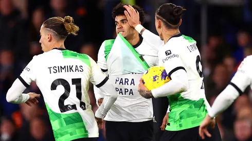 Emotivo gol de Luis Díaz para Liverpool entre el horror familiar del colombiano.