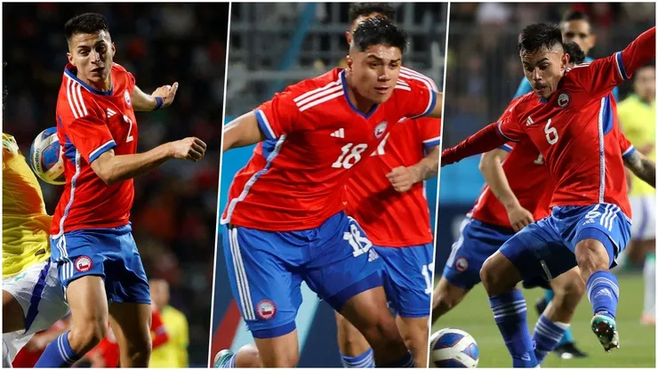 Jonathan Villagra, Damián Pizarro y Vicente Pizarro