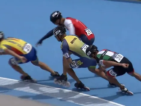 ¡Vergonzoso empujón le roba a Chile un oro!