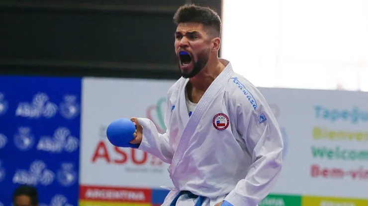 Rodrigo Rojas consiguió el oro en la categoría de +85 kilos.