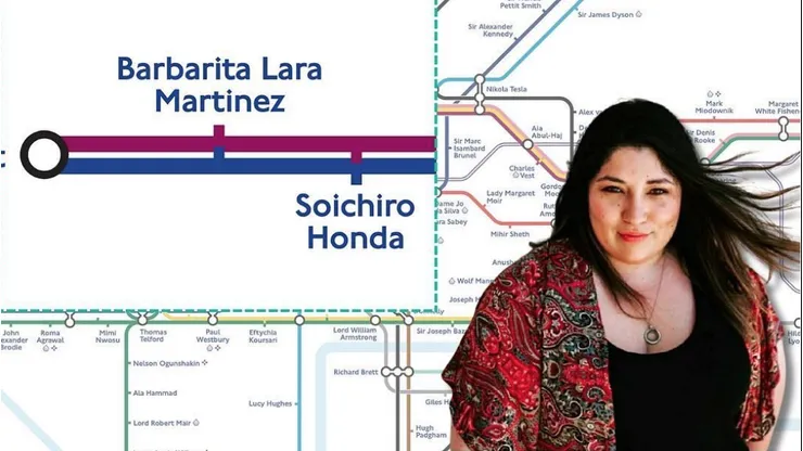 Chilena es reconocida por el Metro de Londres.