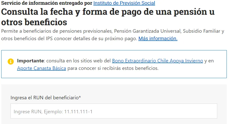 La plataforma para ver tu fecha de pago