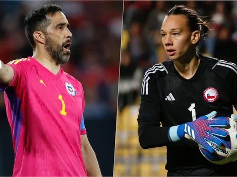 Claudio Bravo se cuadra con Tiane Endler