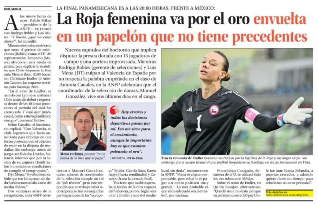 Captura El Mercurio.