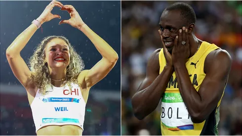 Martina Weil y Usain Bolt, unidos por la... ¿genética?