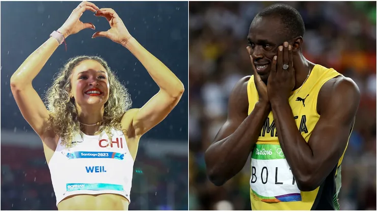 Martina Weil y Usain Bolt, unidos por la... ¿genética?