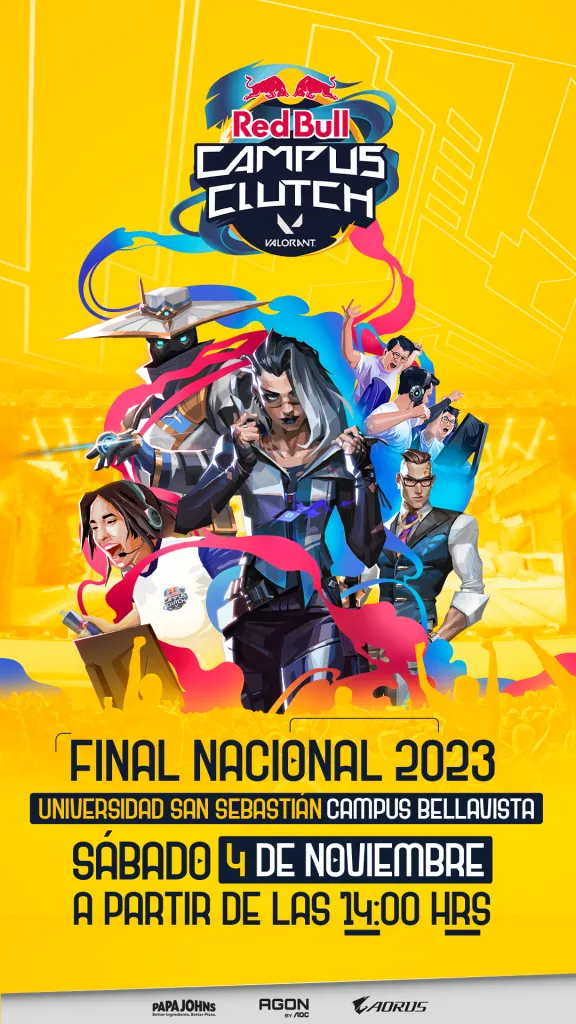 La Universidad San Sebastián Recibirá la gran Final Nacional de Red Bull Campus Clutch. Foto: Red Bull.