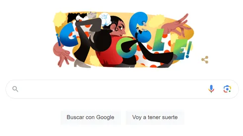 Doodle de Carmen Amaya