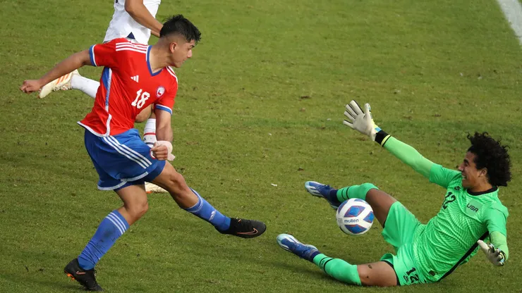 Damián Pizarro no ha logrado convertir goles en los Juegos Panamericanos